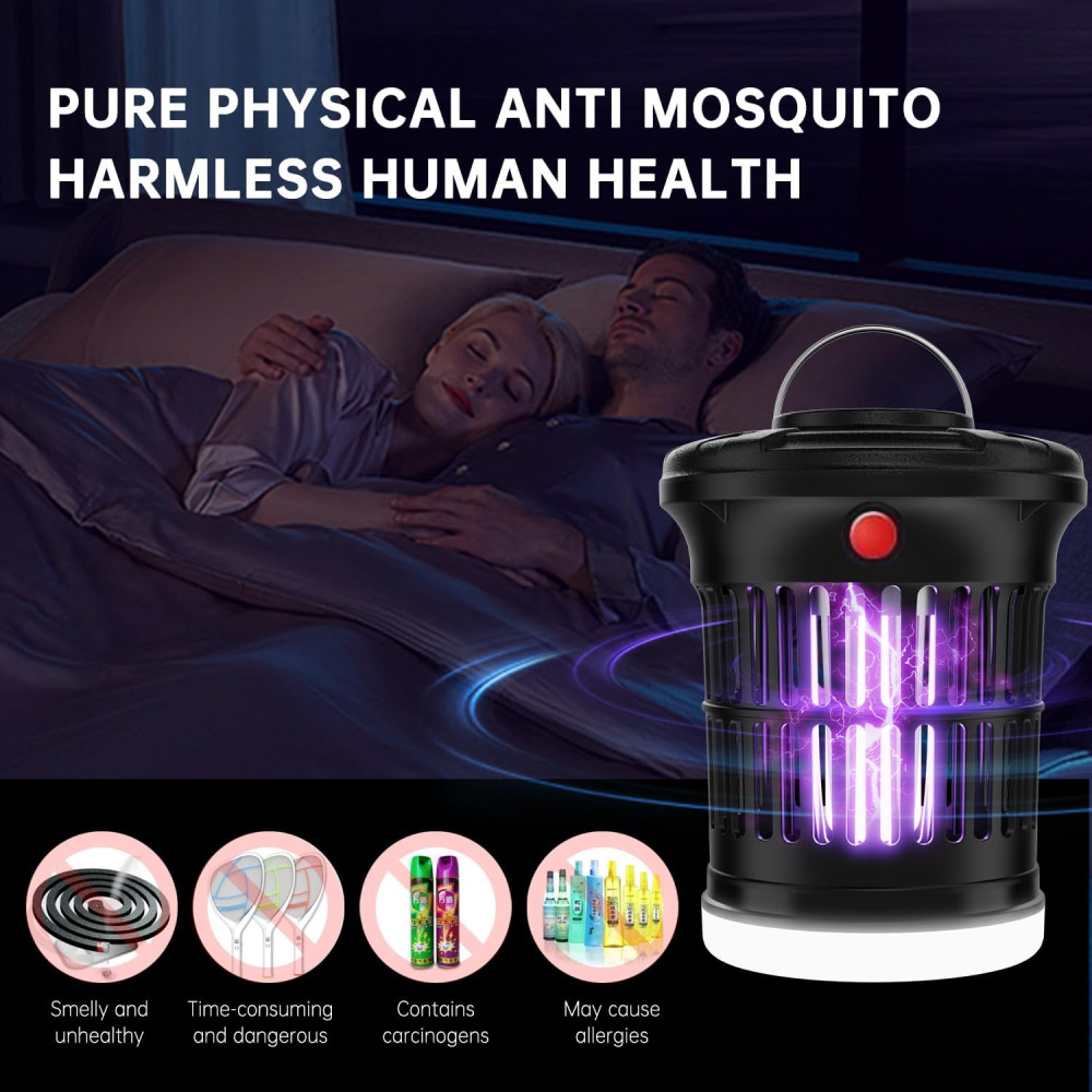 Електричний знищувач комах та комарів LOUKISDAL Bug Zapper