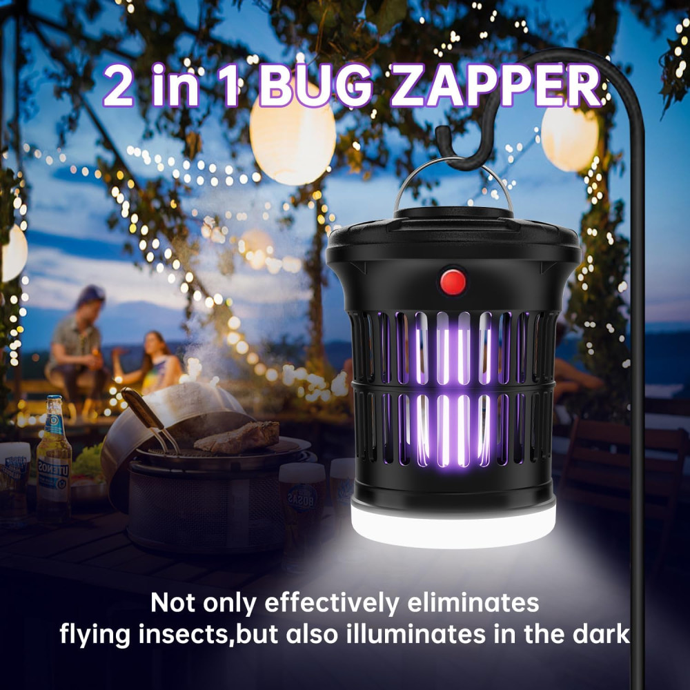 Електричний знищувач комах та комарів LOUKISDAL Bug Zapper