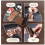Мужской кошелек pots Minimalist Wallet с RFID защитой и алюминиевый кардхолдер