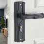 Набір дверних ручок із замком Haofy з безшумними підшипниками та посиленою конструкцією