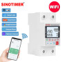 Розумне WIFI реле напруги та захисту струму SINOTIMER 63А