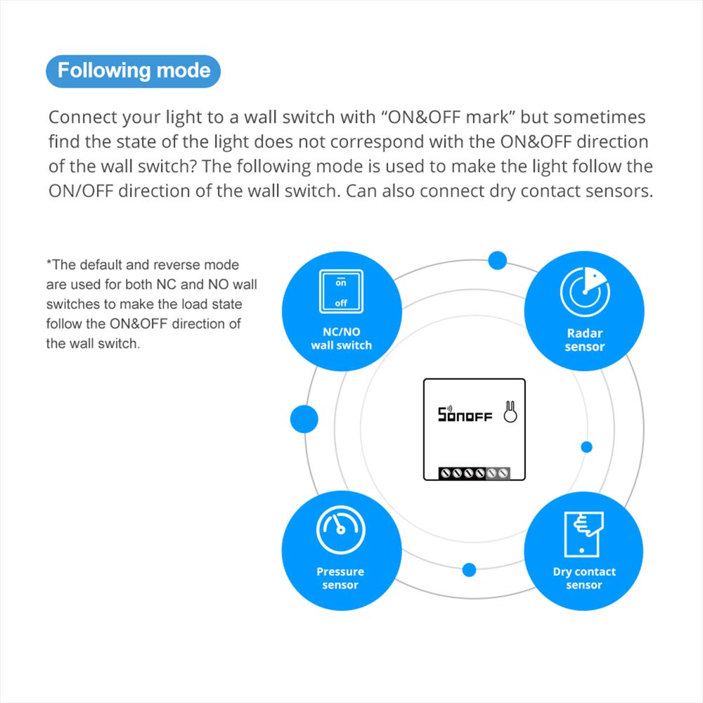 Wi-Fi міні вимикач SONOFF MINIR2