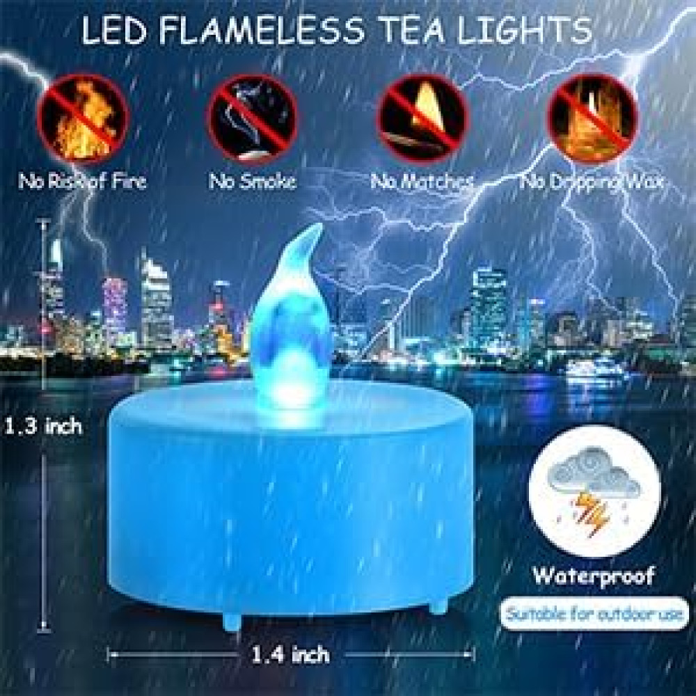 LED свечи беспламенные Biyanuo 24 шт до 200 часов работы