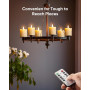 Набор светодиодных LED свеч Homemory с пультом таймером и зарядкой Type-C 6 шт