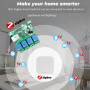 ZigBee релейний модуль MHCOZY 4-канальний 
