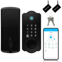 Умный дверной замок LETTON биометрический 5в1 Bluetooth/Wi-Fi