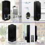 Умный дверной замок LETTON биометрический 5в1 Bluetooth/Wi-Fi