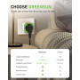 Умная WLAN розетка GreenSun со счетчиком электроэнергии и таймером