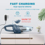 Автомобильный ручной пылесос Hangorize 120 Вт и аккумулятор 2200 mAh