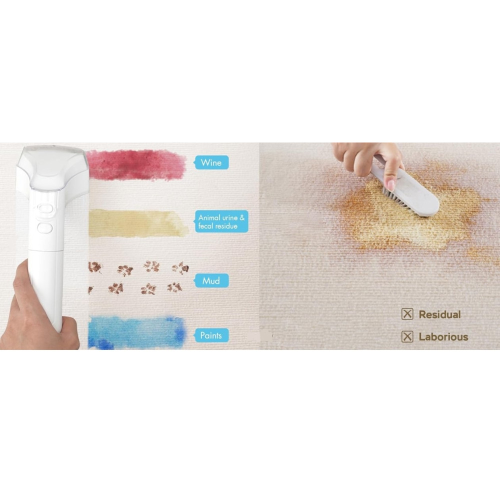 Портативный моющий пылесос WECLEAN для ковров мебели и авто 400 Вт