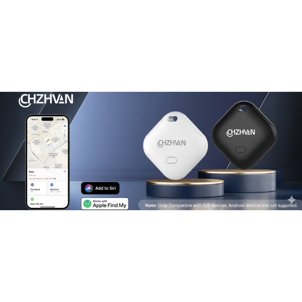 Bluetooth-трекеры CHZHVAN Air Tags набор 4 шт со сменной батареей