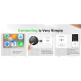 Смарт трекер Hauibela для Apple Find My 4 шт Bluetooth IP67