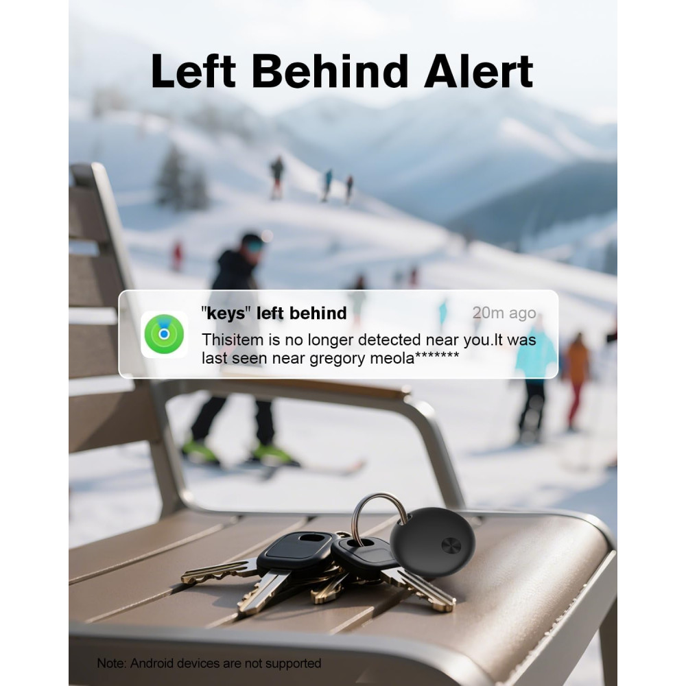 Смарт трекер Hauibela для Apple Find My 4 шт Bluetooth IP67