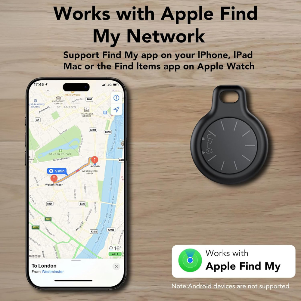 Трекер для поиска вещей taobosec BF18 2 шт для Apple iOS
