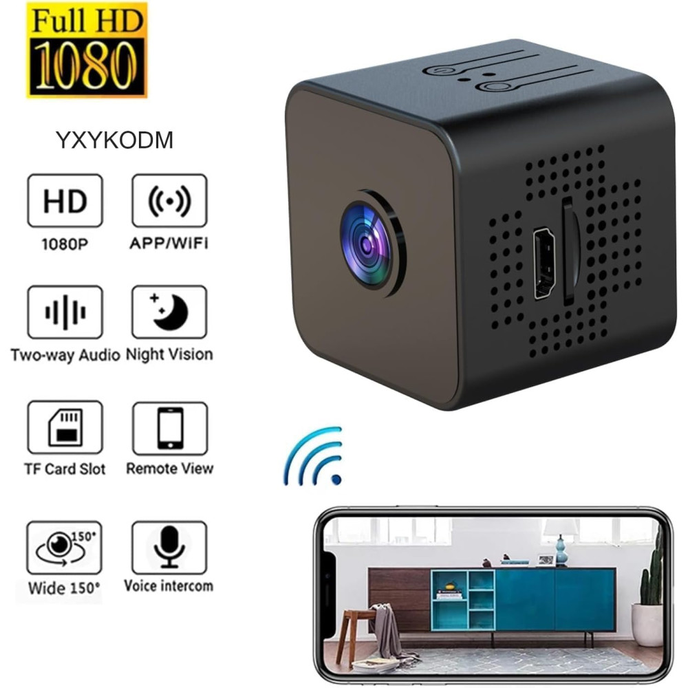 Домашня камера безпеки YXYKODM з високою роздільною здатністю 1080P