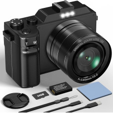Цифровая камера LONGYI X9 5K/64 МП Wi-Fi 18× зум 64 GB