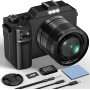 Цифровая камера LONGYI X9 5K/64 МП Wi-Fi 18× зум 64 GB