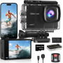 Екшн камера Camlance 4K 60FPS 48MP WiFi водонепроникна з пультом 