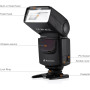 Вспышка Powerextra DF-400 Speedlite для DSLR и цифровых камер