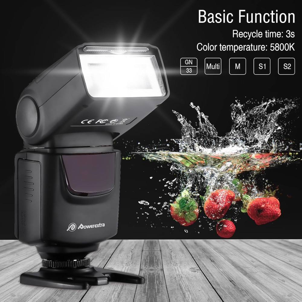 Вспышка Powerextra DF-400 Speedlite для DSLR и цифровых камер