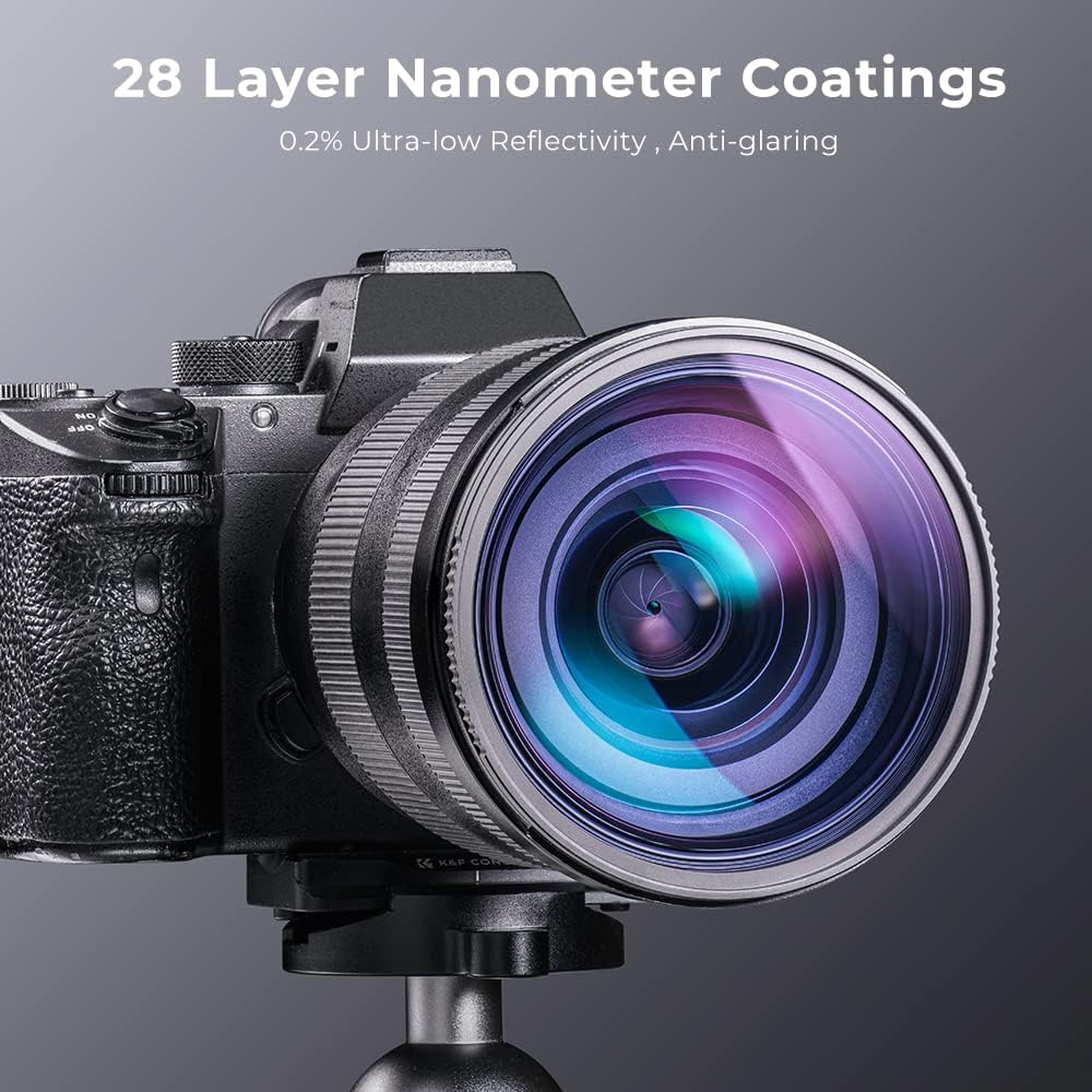 Круговой поляризационный Светофильтр K&F Concept CPL V1 серии NANO-X 72 мм