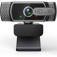 Вебкамера YIMONA W6 1080P FHD с микрофоном и шторкой конфиденциальности
