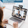 Вебкамера YIMONA W6 1080P FHD з мікрофоном та шторкою приватності