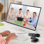 USB Веб камера WENJION 1080P Full HD з мікрофоном для відеодзвінків