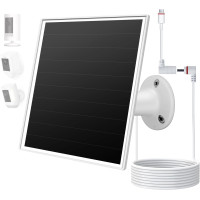 Солнечная панель 8W для камер Ring с адаптером USB C и кабелем 3 м