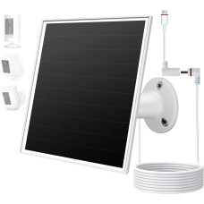 Солнечная панель 8W для камер Ring с адаптером USB C и кабелем 3 м