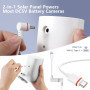 Солнечная панель 8W для камер Ring с адаптером USB C и кабелем 3 м