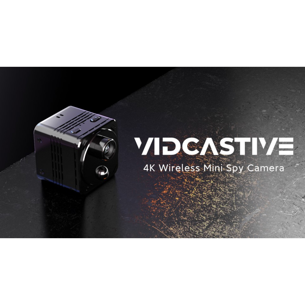 Міні WiFi 4K прихована камера VIDCASTIVE V10 з нічним баченням