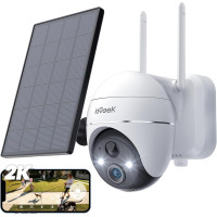 Автономная внешняя WiFi камера безопасности ieGeek ZS-GX1S с солнечным питанием