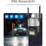 Зовнішня Wi-Fi камера спостереження VSTARCAM 4MP PTZ