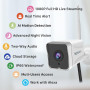 Уличная камера видеонаблюдения WiFi Septekon 1080P ночное видение IP66