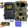 Фотоловушка Охотничья камера Lutranstra D909 5K 64MP WiFi IP66 ночное видение
