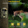 Фотоловушка Охотничья камера Lutranstra D909 5K 64MP WiFi IP66 ночное видение