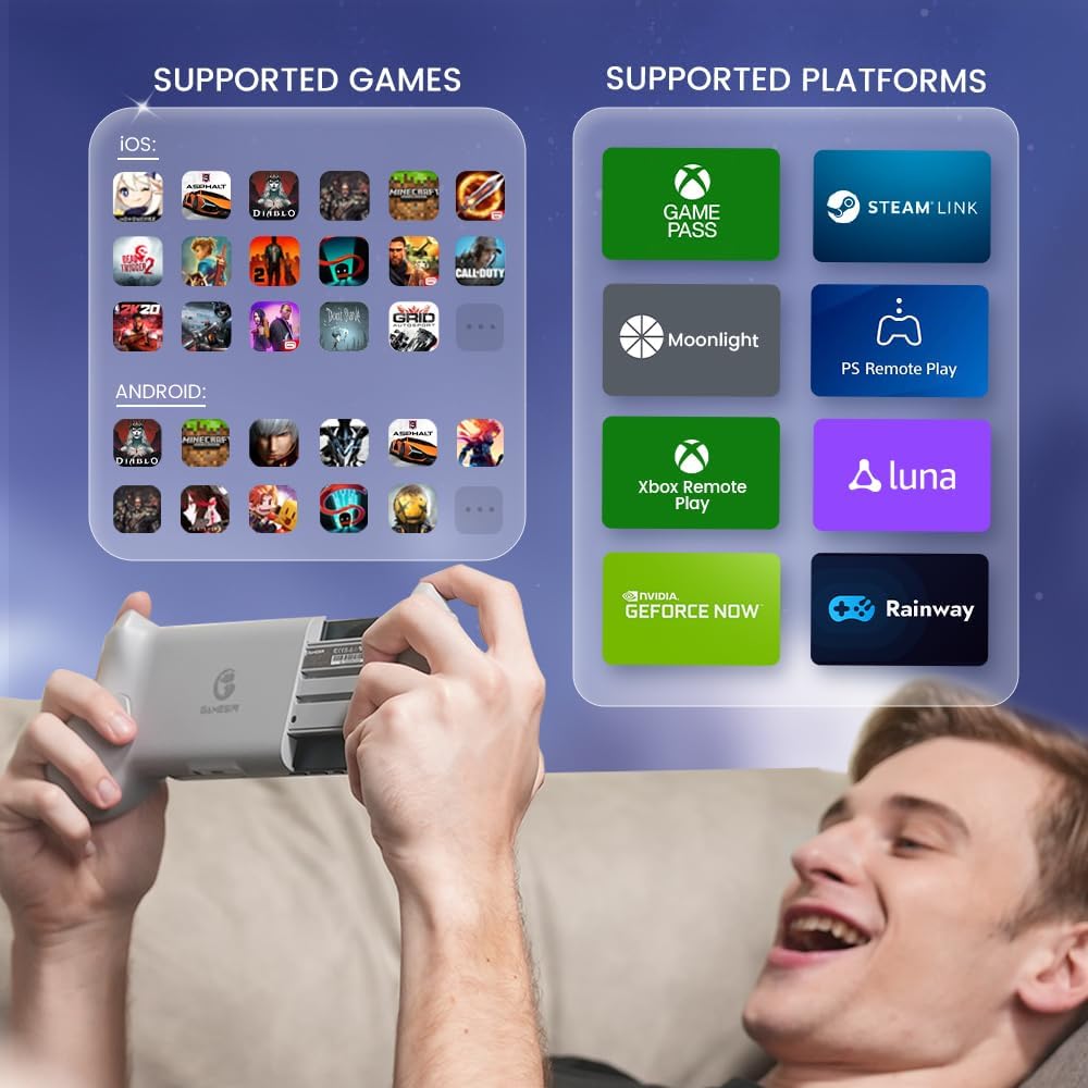 Игровой контроллер GameSir G8 Galileo для Android и iPhone 15 USB C