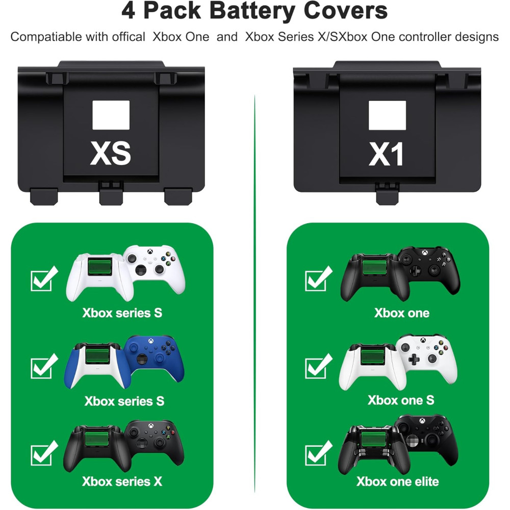 Акумулятор для геймпада Xbox DINOSTRIKE з USB-C