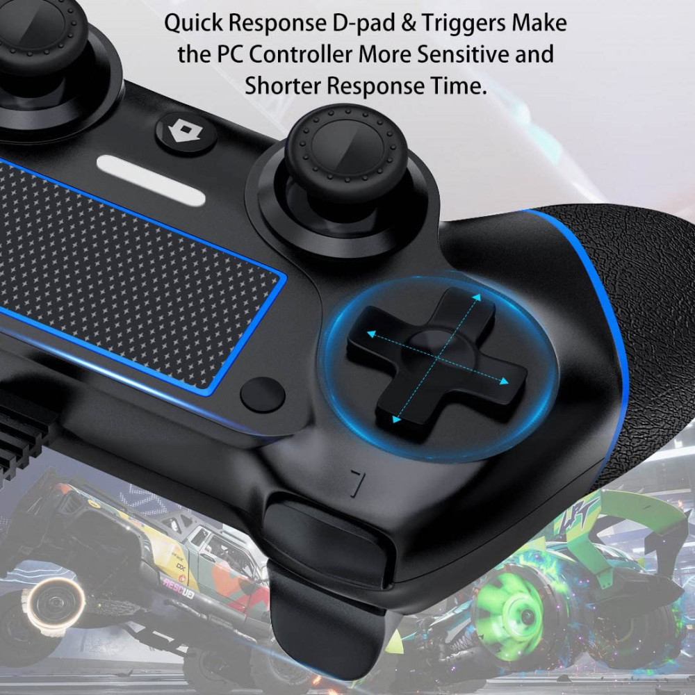 Проводной геймпад DIANVEN для PlayStation 4  PS4 Pro  PS4 Slim и ПК Windows