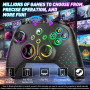 Беспроводной геймпад (джойстик) Gamrombo для Xbox PC iOS Android RGB TURBO