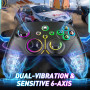 Беспроводной геймпад (джойстик) Gamrombo для Xbox PC iOS Android RGB TURBO