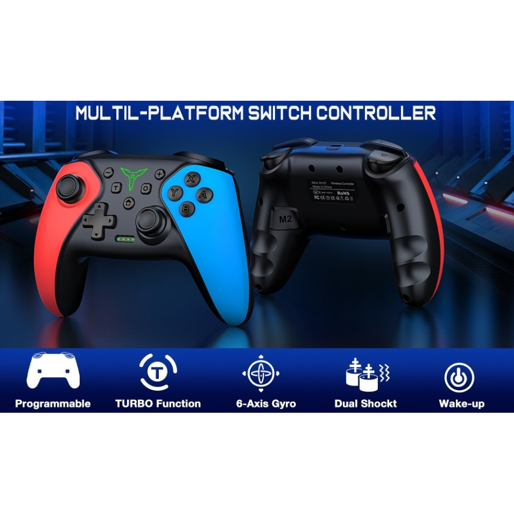 Беспроводной геймпад ELISWEEN для Nintendo Android iOS PC RGB