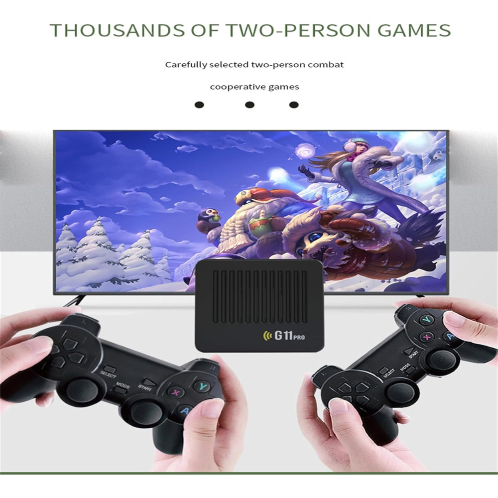 Игровая приставка G11 Pro Game Box 4K HDMI 256GB 60000 ретро игр