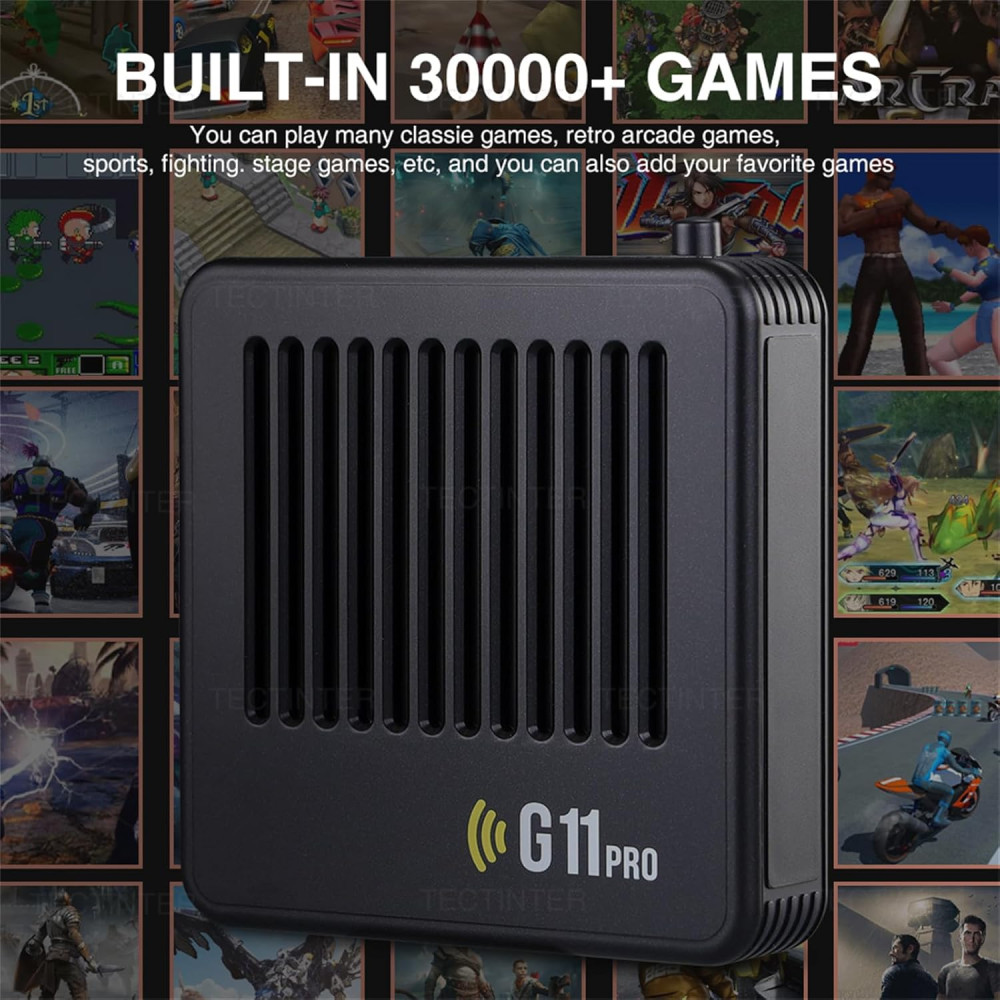 Игровая приставка G11 Pro Game Box 4K HDMI 256GB 60000 ретро игр