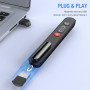 Бездротовий презентер з лазерною указкою NinjajoyOX USB 2 4GHz