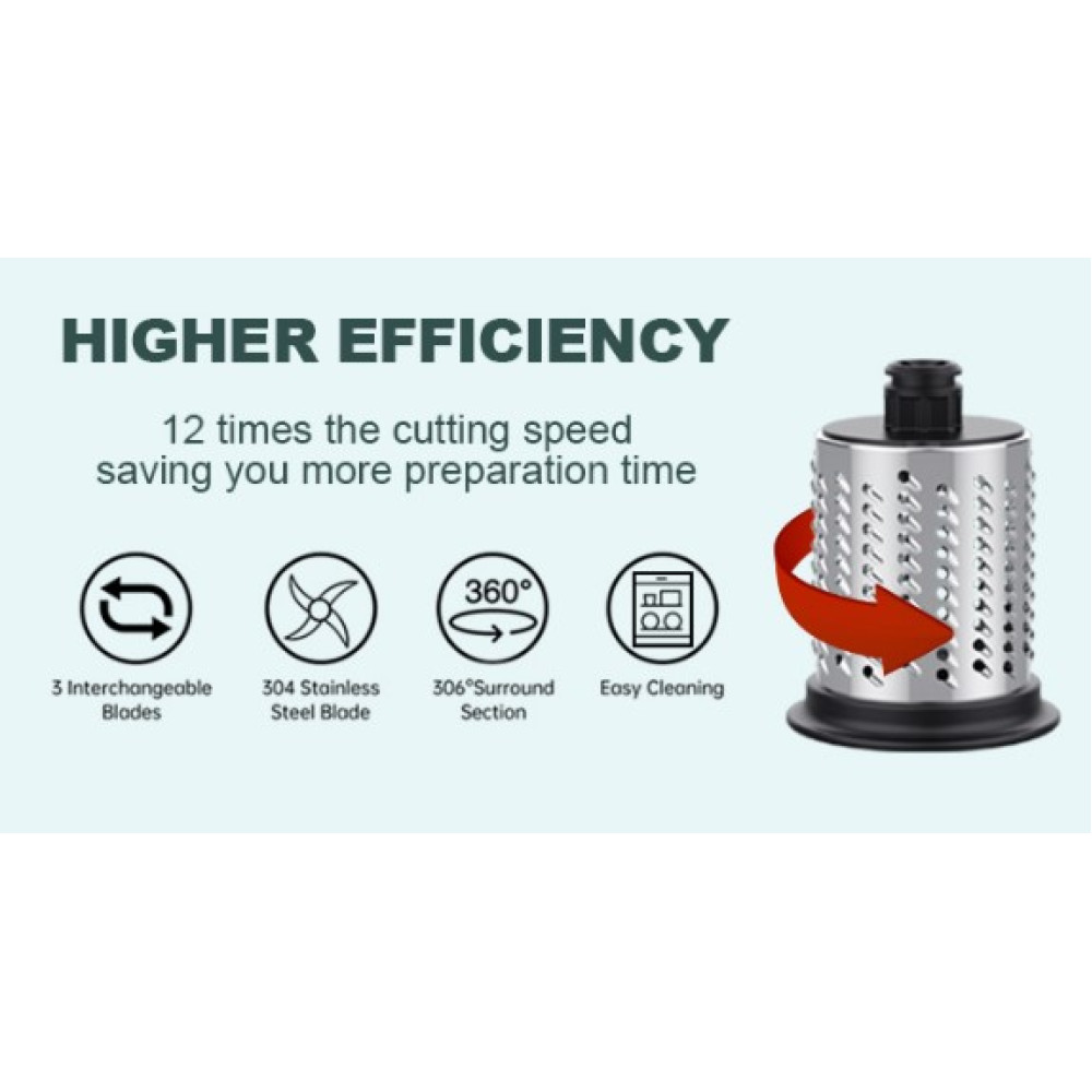 Насадки-ломтерізки Inno Moon, терка для сиру для міксера KitchenAid