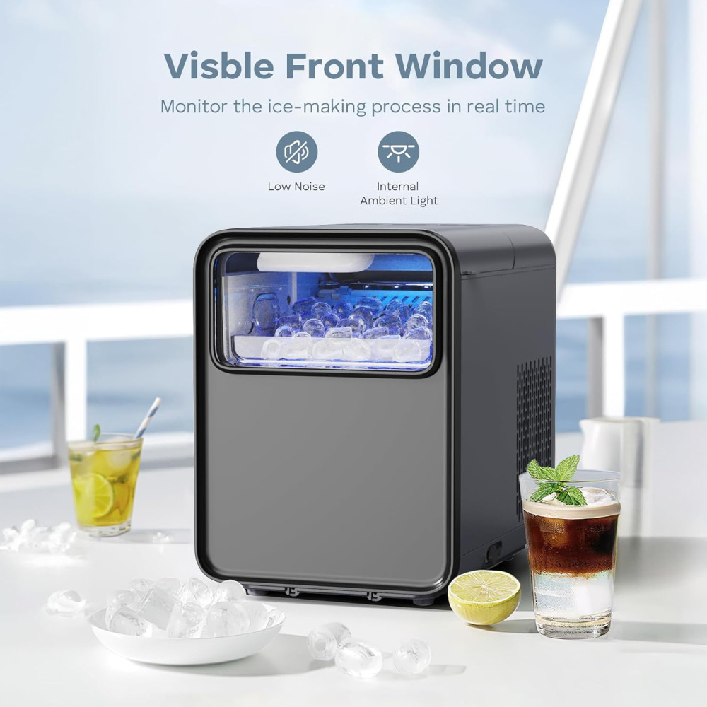 Ледогенератор OMISOON DH-ICM01 12 кг/24 ч 130 Вт 2 размера льда