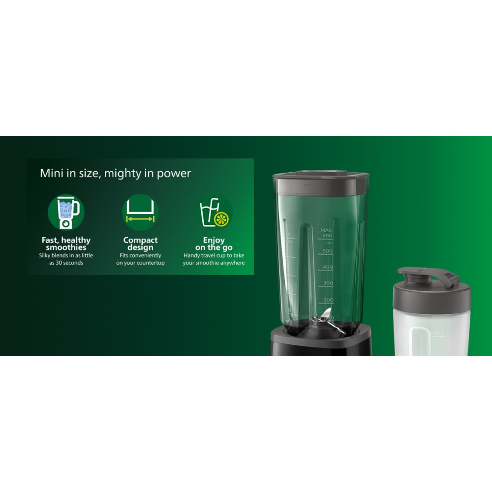 Блендер Philips Daily Collection HR2602 91350 Вт с дорожным стаканом