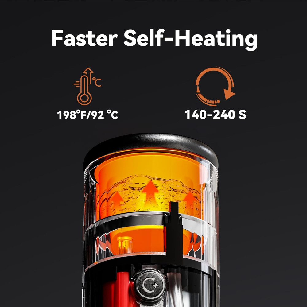 Портативная кофеварка CERA+ 20 бар для капсул Nespresso и молотого кофе